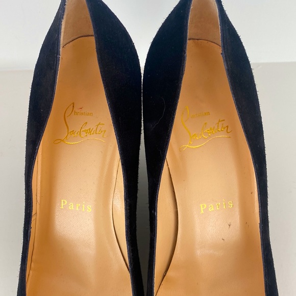 Christian Louboutin Suede Wedges🌹💋 - Picture 3 of 9